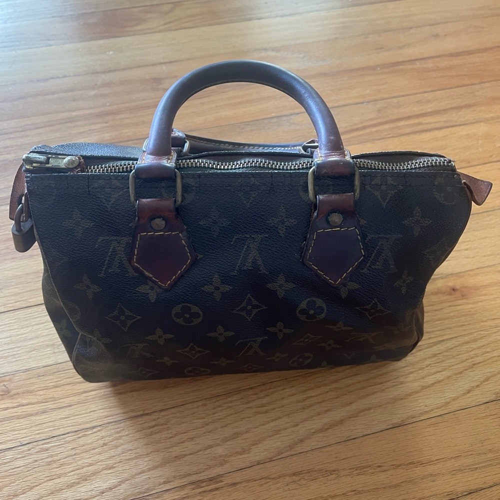 Louis Vuitton Dark Brown Monogram Duffel Bag - Picture 7 of 9